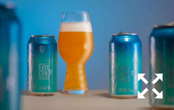 Black Hops Brewing latest core range beer - East Coast Haze