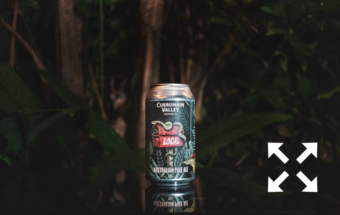 A local beer for locals