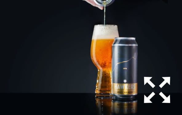 Double IPA from Hawkers Brewing