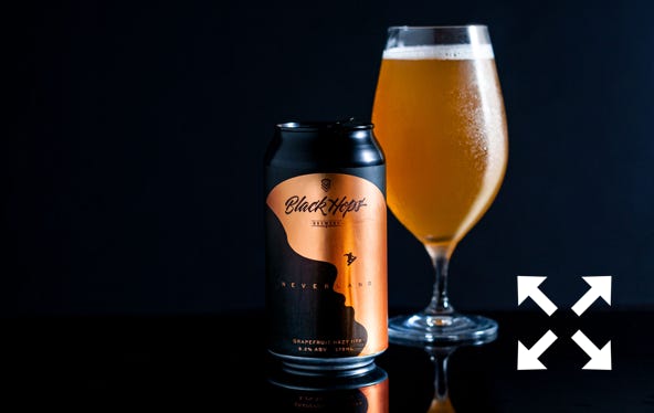 Black Hops Neverland Hazy Grapefruit IPA